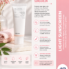 oil control light sunscreen spf50+ pa++++ 40ml celimax