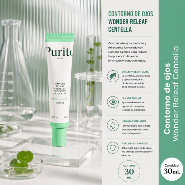 purito wonder releaf centella eye cream unscented 30ml