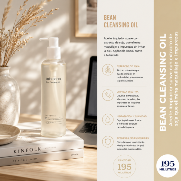 bean cleansing oil 195ml mixsoon