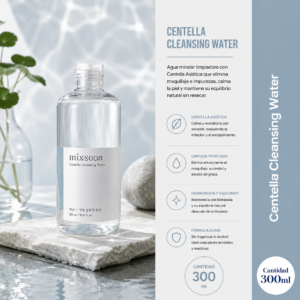 centella cleansing water 300ml mixsoon