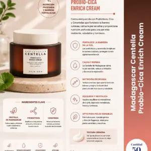 madagascar centella probio cica enrich cream 50ml