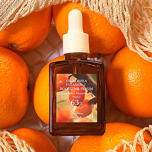 dr. althea vitamin c boosting serum 63% – hidratación, glow y antioxidante 30ml
