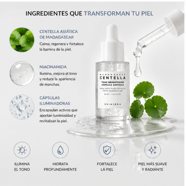 madagascar centella tone brightening capsule ampoule 30ml