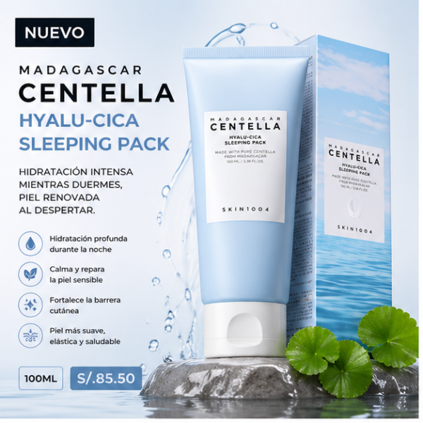 madagascar centella hyalu cica sleeping pack 100ml