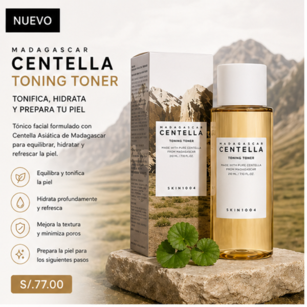 madagascar centella toning toner 210ml
