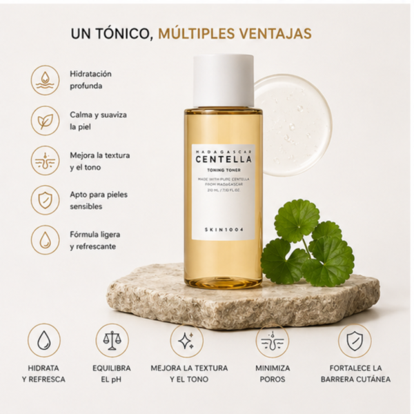 madagascar centella toning toner 210ml